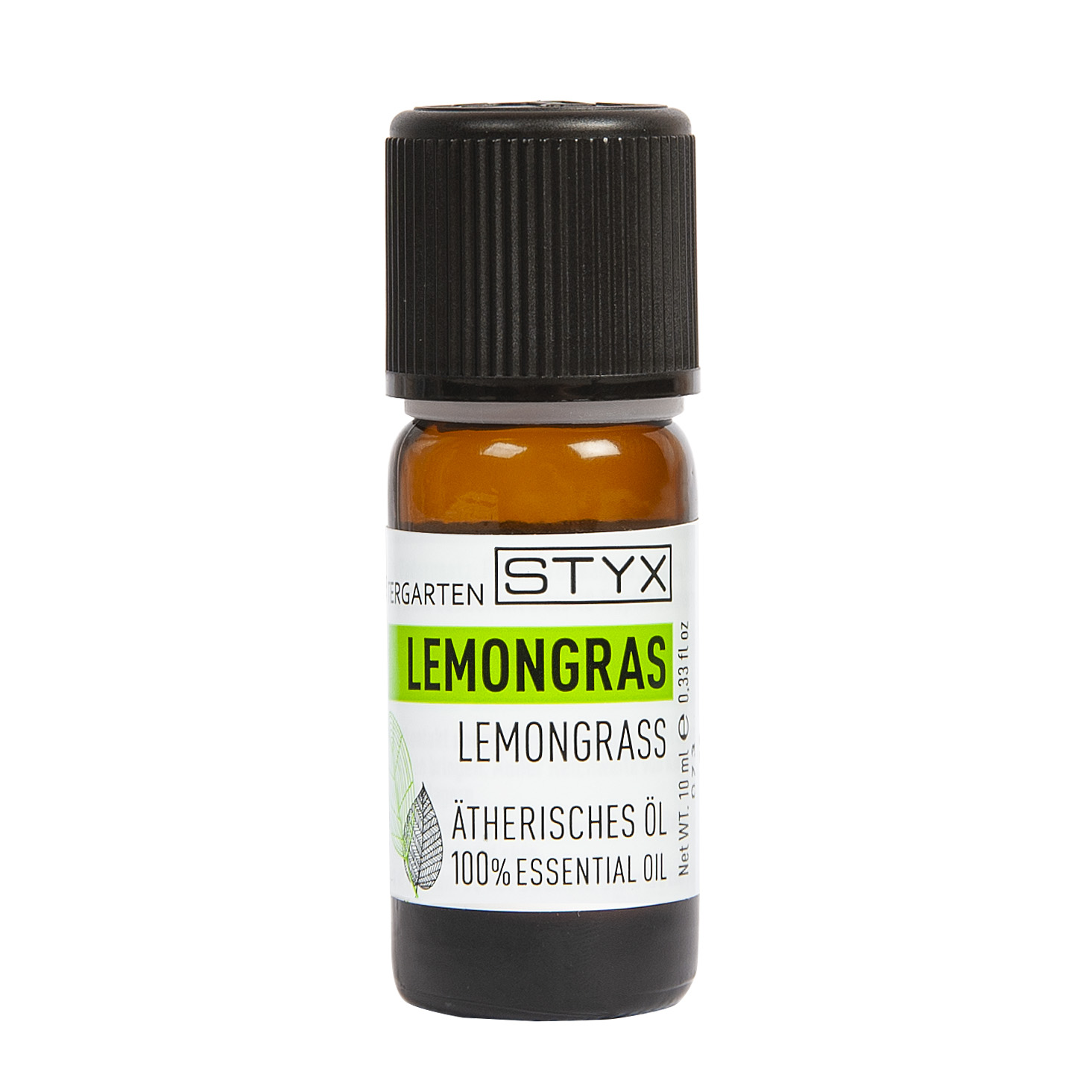 Lemongrass Oil 10 ml (Alerting, Clarifying, Motivating)