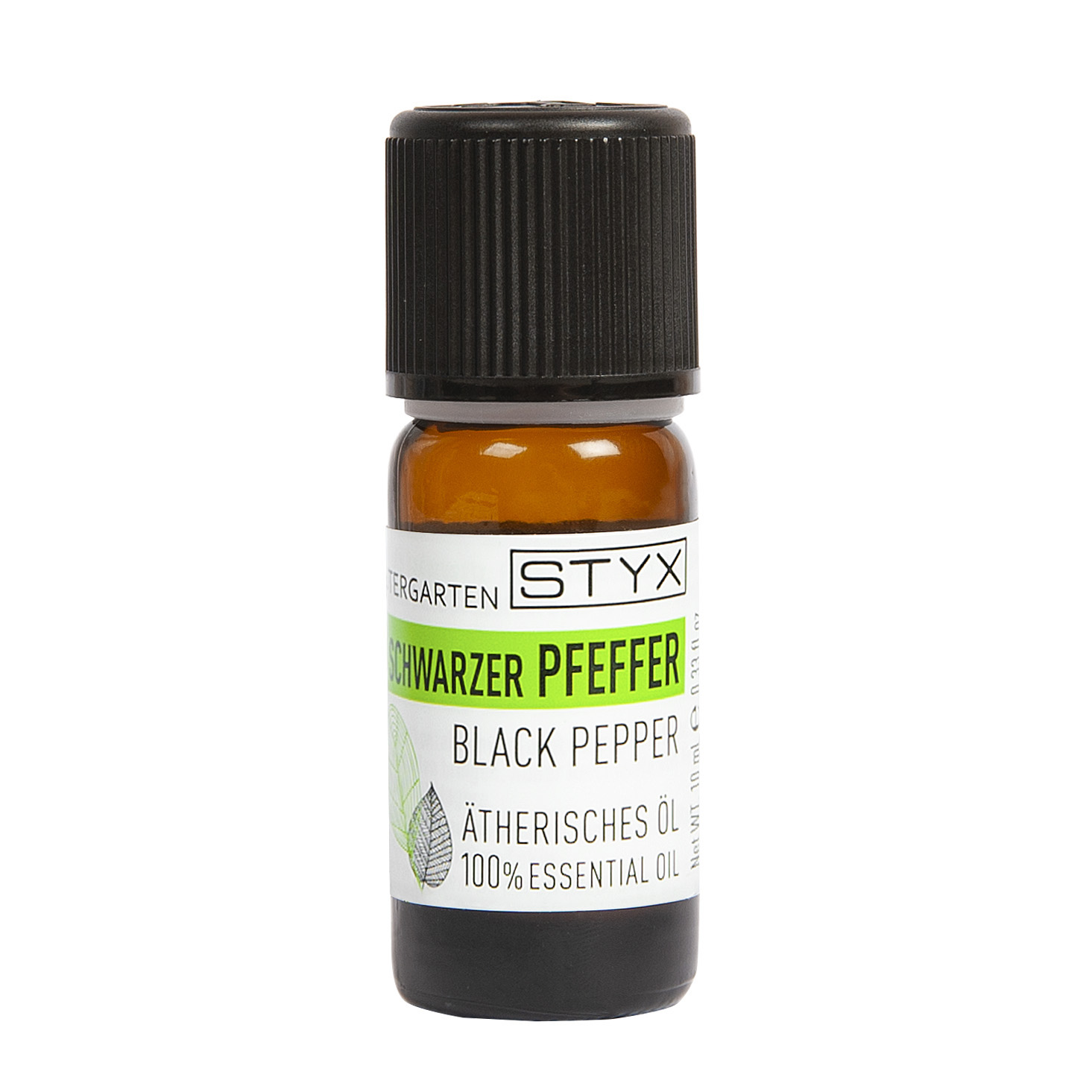 Black Pepper Oil 10 ml (Stimulating, Warming)